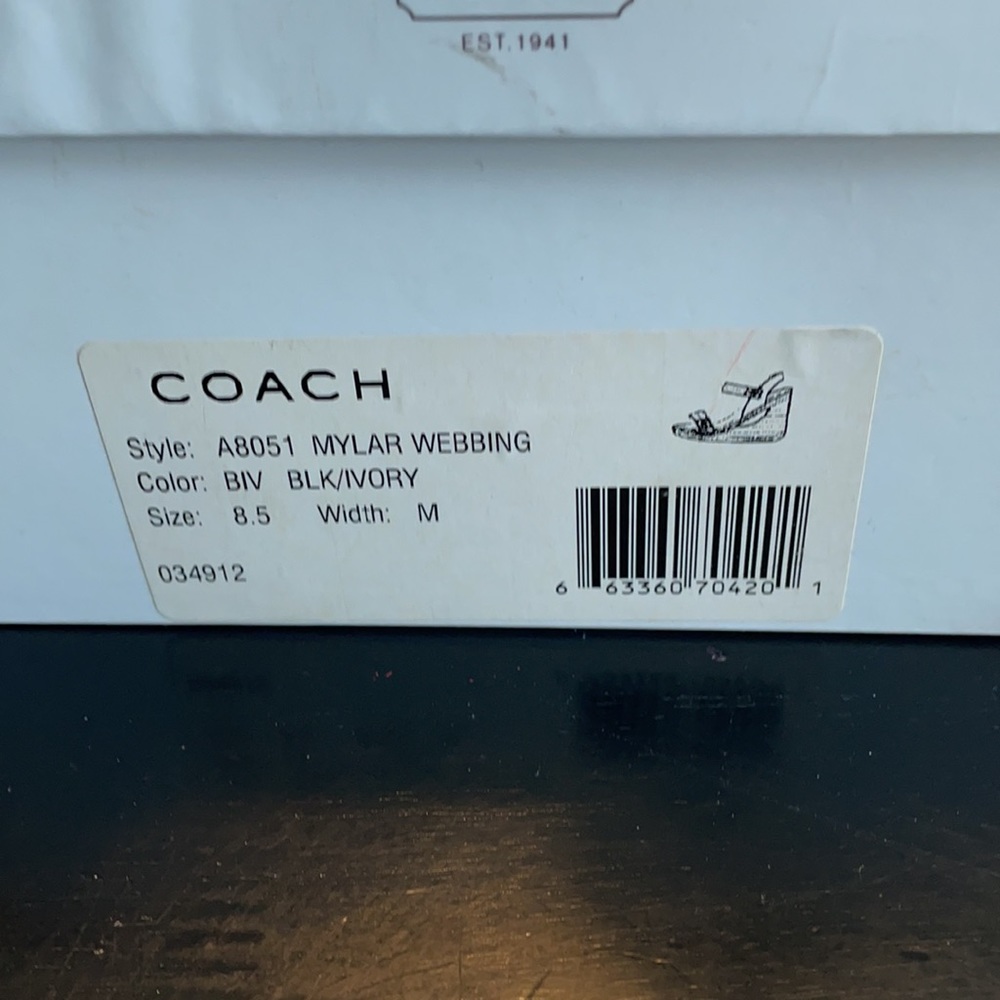 Coach Wedge-Heeled Sandals - Picture 4 of 16